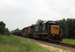 CSX 2486 leads train W039-04